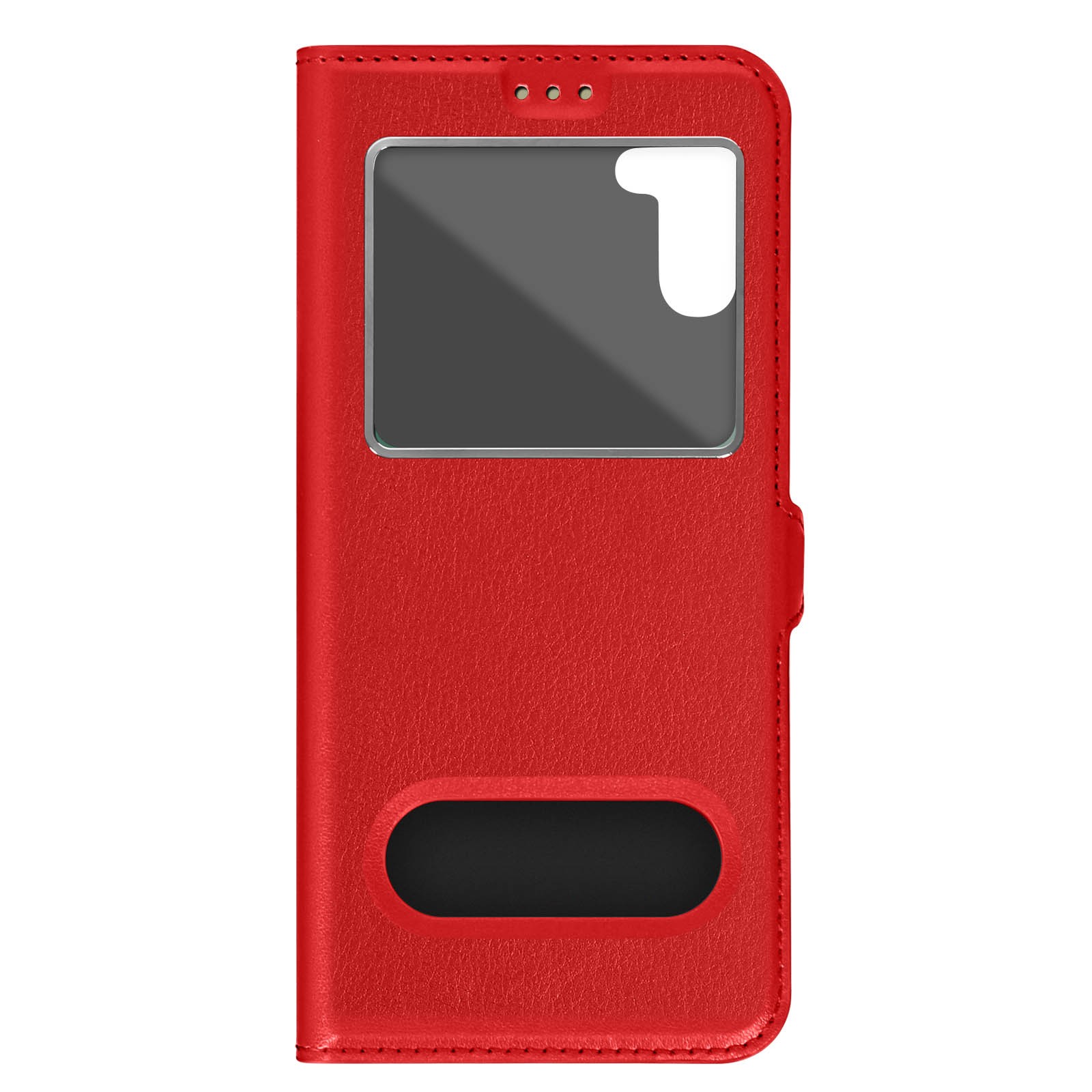 Etui Anti Choc Galaxy A34 5G Avizar Rouge Evite les Rayures Ecran