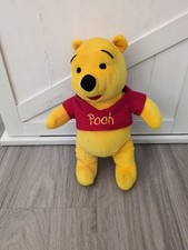 Disney Winnie The Pooh Bear Stuffed Animal Plush Character Cartoon Authentic 12"