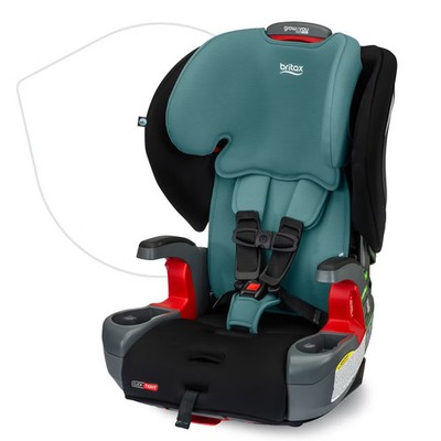 Britax Grow with You ClickTight Harness-to-Booster Contour SafeWash Convertible