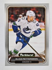 2023-24 Upper Deck Parkhurst - Elias Pettersson #281 Gold Foil