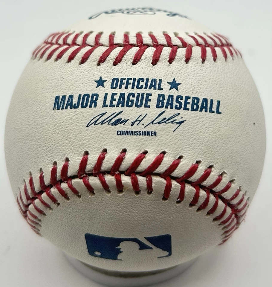 Bola de beisebol Rawlings oficial autografada assinada por Brian Roberts - Imagem 2 de 2