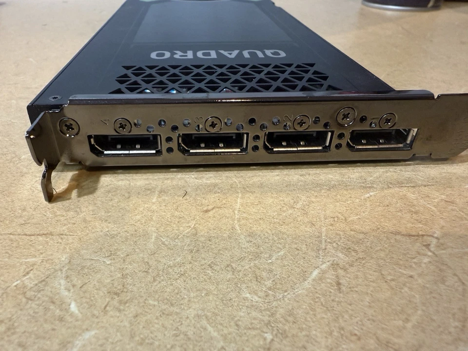 NVIDIA QUADRO P4000 8GB GDDR5 x4 DP Video Graphics Card Tested - Image 2 of 4