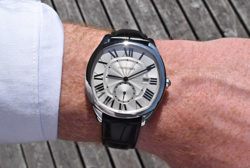 2016 Cartier Drive 40mm Stainless Steel Silver Dial Automatic ...