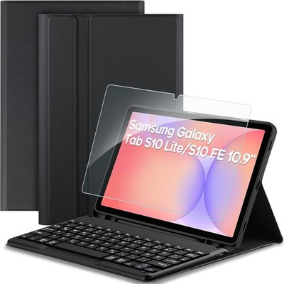 EasyAcc Tastaturhülle QWERTZ Samsung Galaxy Tab S10 Lite FE S9 FE
