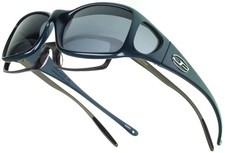 Fitovers Eyewear Aria Sunglasses, Neptune, Polarvue Gray