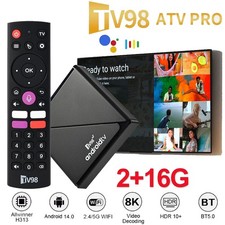 Upgraded 2025 Smart Android 14 TV Box WIFI 8K HD Media Player Streamer Ultra HD