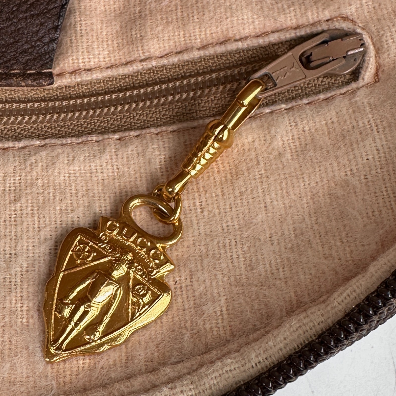 Vintage GUCCI Crossbody  Bag PVC Leather Brown GG Shoulder Purse Authentic thumbnail 22