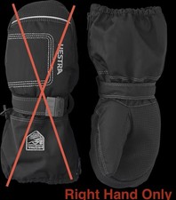 Hestra Baby Zip Long Mitten RIGHT HAND ONLY - Size 2 ages 2-3 Yrs