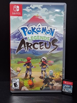 Pokemon Legends: Arceus Complete In Box Nintendo Switch RPG Online Play In-Game