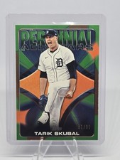 2026 Topps Celebration Tarik Skubal /99 GREEN Perennial All-Stars #PAS-21 Tigers