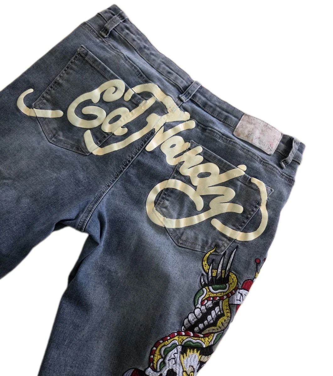 Ed Hardy Jeans Men's Skull for sale - eBay