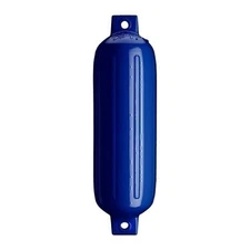 Polyform G-4 Twin Eye Boat Fender 6.5" x 22" - Cobalt Blue