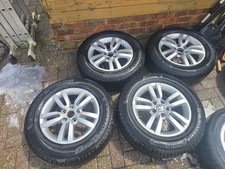 VW VOLKSWAGEN TIGUAN 2007-2016 16" Set Of Alloy Wheels With Tyre Michelin OEM