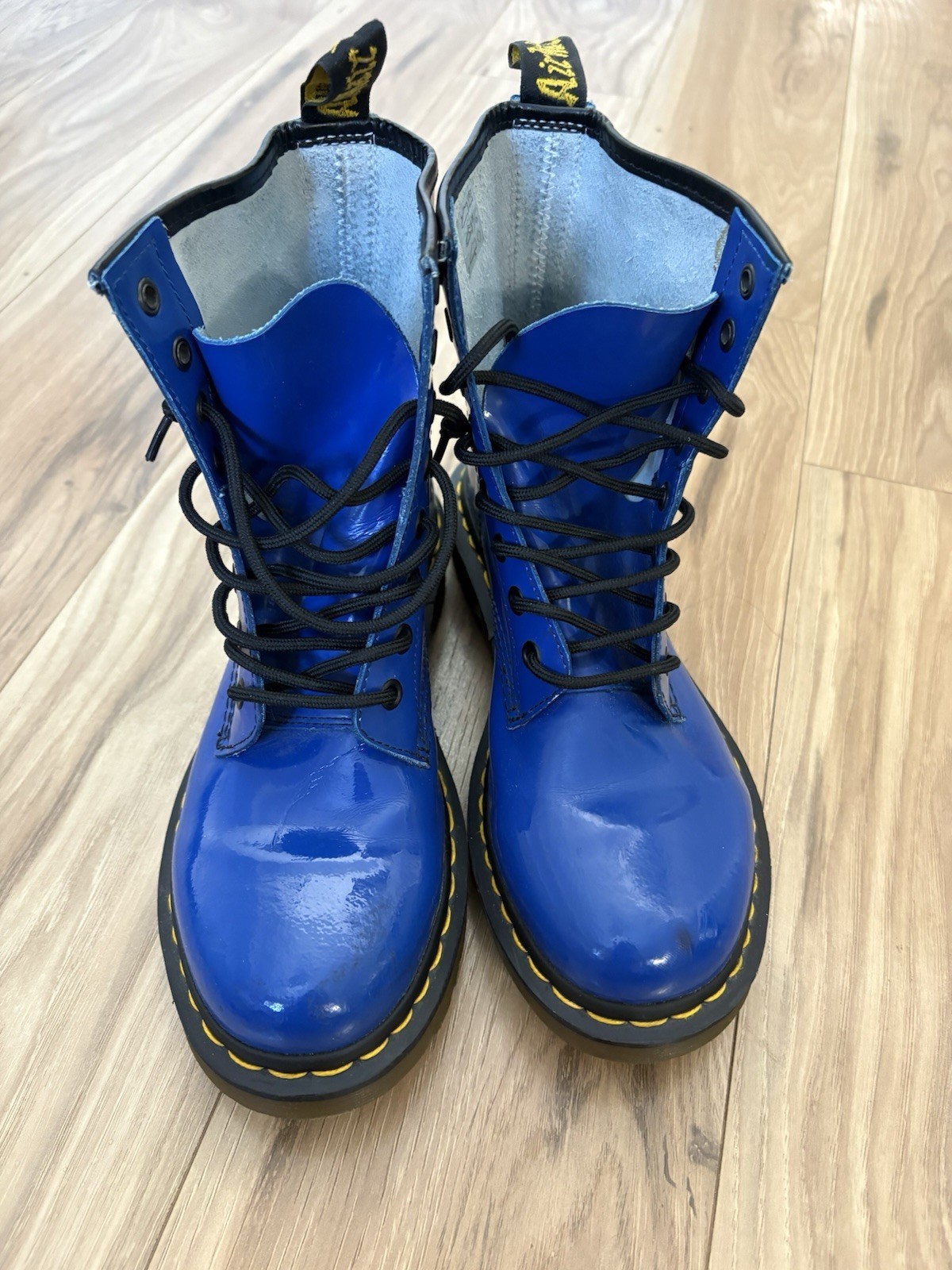 Dr. Martens Doc’s Boots 1460 Pascal Virginia Leather Women’s Size US 7 Black