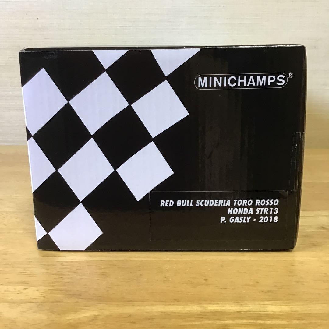 ミニカー MINICHAMPS STR13 1/18 REVIEW Minichamps 1:18 Toro Rosso STR13 Honda 2018 Pierre