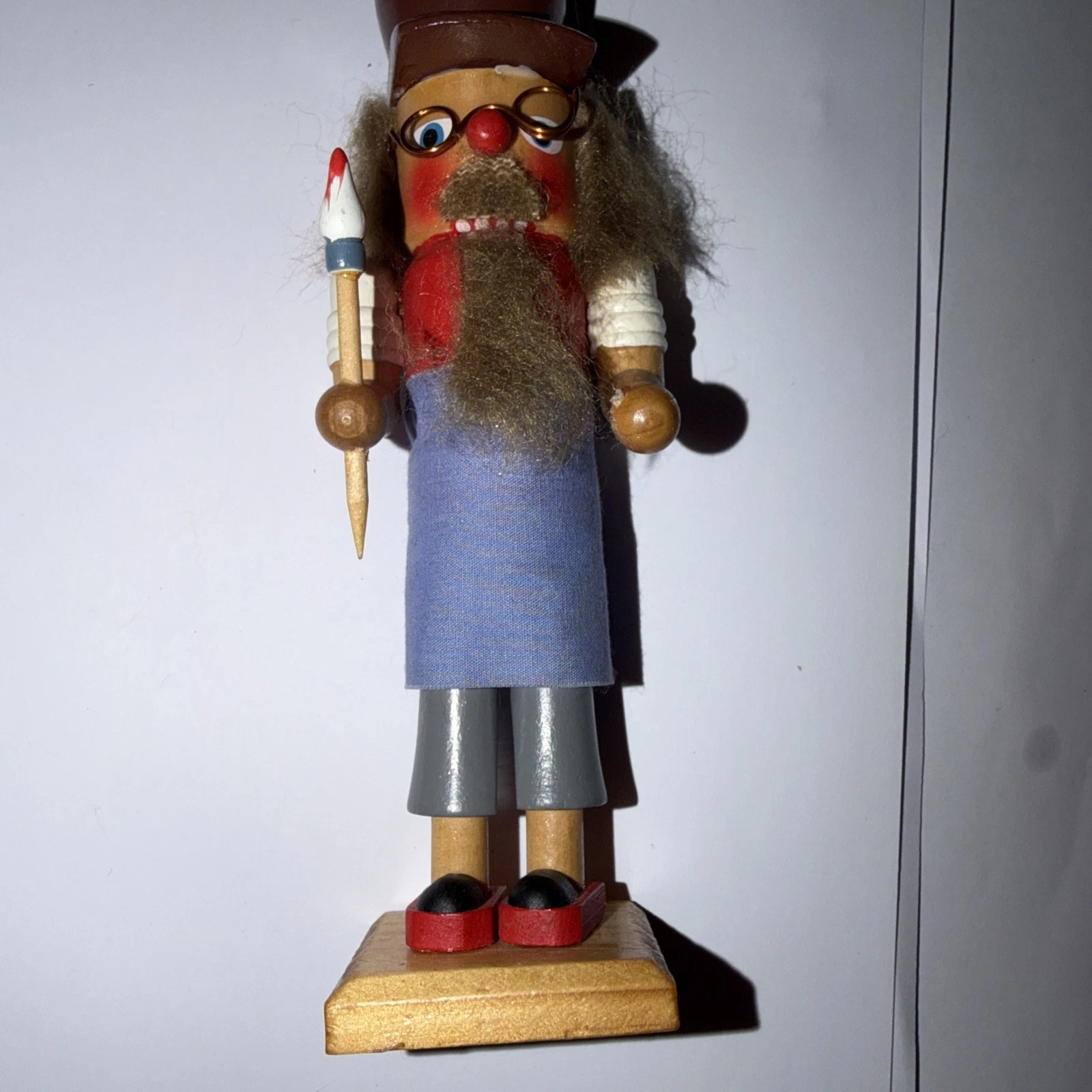 Vtg Christian Ulbricht Nutcracker Toymaker 7" Mini Version Germany Discontinued