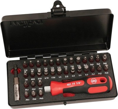 Wiha 76899 34 Piece Maxxtor Impact Bit Set