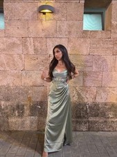 Wedding Guest/Occasion Dress Size 6/XS (green)