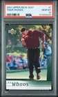 2001 UPPER DECK GOLF #1 TIGER WOODS ROOKIE RC PSA 10
