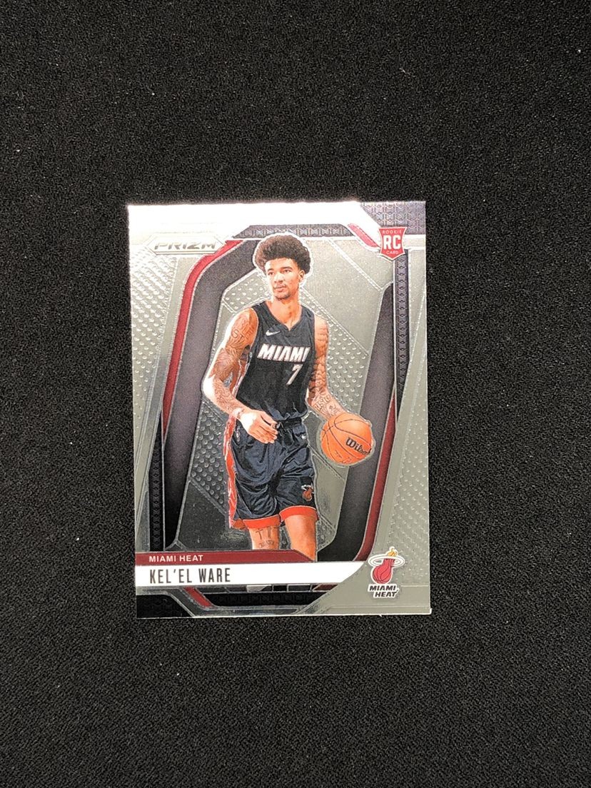 2024-25 Panini Prizm NBA Kelel Ware #248 RC Rookie Base - Miami Heat -5