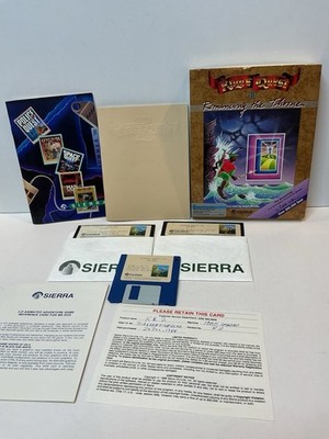 King's Quest II Romancing the Throne (PC US) Adventure *Sierra* Big Box complete