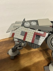 Lego 7675 Star Wars AT-TE WALKER Incomplete With Manual NO minifigures READ!!