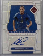Francesco Totti 2022 National Treasures World Cup Legendary Signatures Auto 7/49