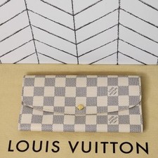 Louis Vuitton Portefeuille Emilie Damier Azur Wallet