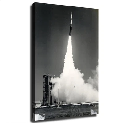 Military Strategy Nuclear Missile Minuteman III ICBM Rocket MissilePosterCanvas