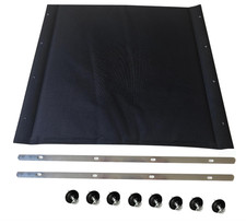 Wheelchair 18inch Seat, Nylon Seat Upholstery, Wheelchair Replacement Part,18x16