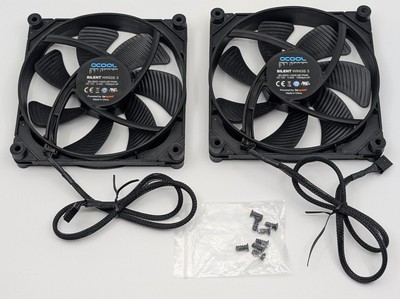 Be Quiet! Silent Wings 3 140mm Fan 2 Pack 1300RPM Alphacool Rebrand