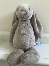 JELLYCAT GENUINE  MY NAME IS BASHFUL BUNNY LARGE NEW WITH TAGS BAL2BNN