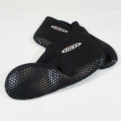 Tilos 3mm Neoprene Short Socks (L or XL) for Hot Beaches and Water Sports