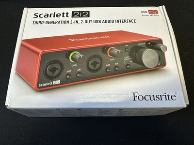 Focusrite Scarlett 2i2 3rd Gen. 2-Channel USB Audio