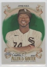 2021 Topps Allen & Ginter Chrome Green Refractor 80/99 Eloy Jimenez #103 10b5