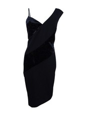 Rachel Roy Women's Mixed Media Velvet Dress
