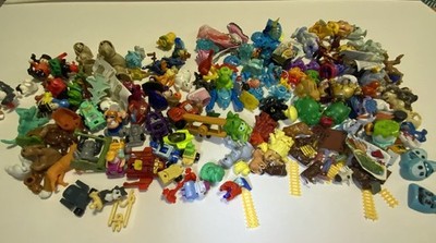 Kinder Egg Surprise Ferrero Mini Toys Figures Huge Miniature Toy Set Lot