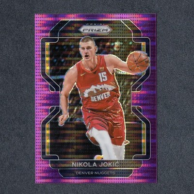 2021-22 Panini Prizm Nikola Jokic Purple Pulsar 21/35 #Y