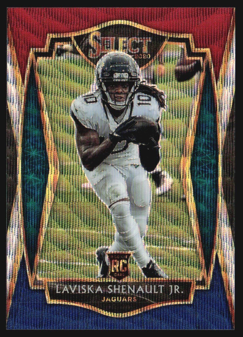 2020 Panini Select Tri-Color Prizm 194/199 Laviska Shenault Rookie #159 GS1