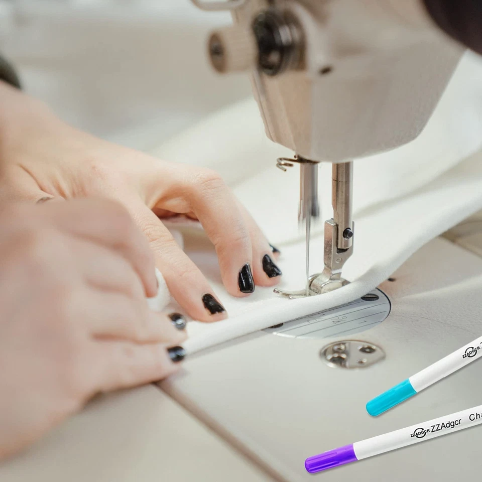 12 Pcs Disappearing Ink Pen Water Soluble Pens Fabric Markers Pens for Sewing - Image 4 of 4