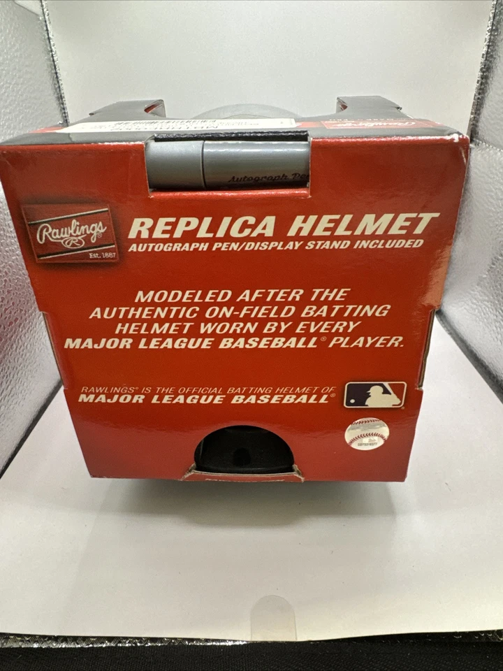 J.T. Realmuto Phillies Signed Chrome Rawlings Mini Batting Helmet - Image 4 of 4