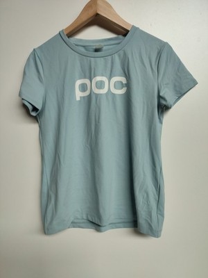 POC Résistance MTB Damen W´s Logo Jersey Blau Gr. S Trikot Gravel