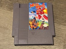 Mega Man 6 Nintendo Nes Cleaned & Tested Authentic