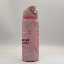 Owala Sugar Plum Fairy 32 Oz FreeSip Water Bottle Holiday Edition Pink