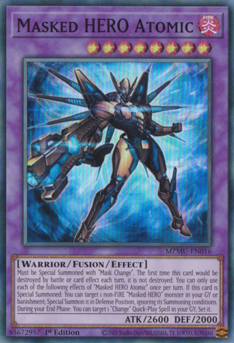 Yugioh! Masked HERO Deck Core 18 Card Maze of the Muertos MZMU