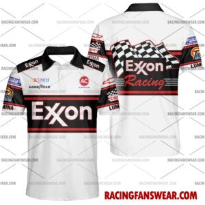 Days of Thunder Exxon Nascar Film Racing Uniform Apparel Clothes Hawaiian Polo