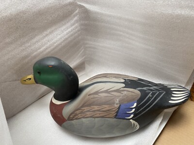 Vintage Hornick Bros Stoney Point Duck Decoy Signed Raymond