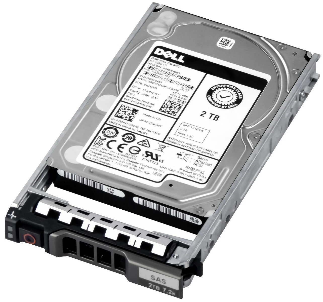 Dell SAS Internal Hard Disk Drives 2.5 in Form Factor
