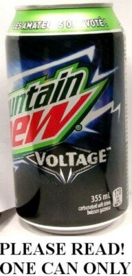 Mountain Dew Raspberry Voltage FULL Canadian Dewmocracy Winner Pepsi Canada 2016