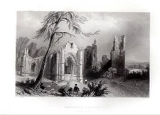 LINCLUDEN COLLEGE Dumfries Galloway  Scotland Antique FREEPOST